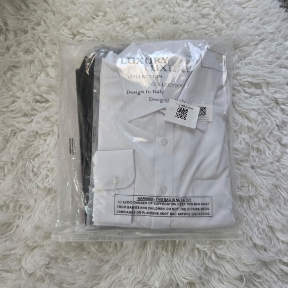 Luxury Collection Casual Long Sleeve Button Down Shirts. Bundle of 3. Size Large - Picture 8 of 8